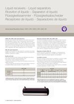 Liquid receivers - Liquid separators-2