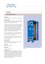 MX25 - Plate heat exchanger - 1