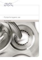 Pumps for hygienic use - the complete line