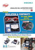 HIOKI 3490 Analog Mohm HiTester-1