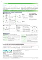 HIOKI IM9000 Equivalent Circuit Analysis Software - 2