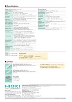 HIOKI PR8111/81112 Pen Recorders-4