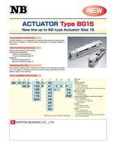 ACTUATOR Type BG15 - 1