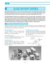 Slide Rotary Series - 1