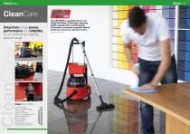 CleanCare Dry Vacuum Product Range 2022-2