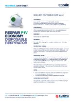 RESPAIR P1V ECONOMY DISPOSABLE RESPIRATOR-1