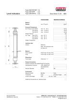 Visual Level Indicators (VLI) Plastic & Top of Tank Series-3