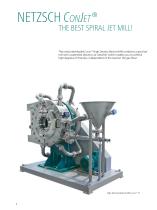 NETZSCH High Density Bed Jet Mill CONJET® - 2