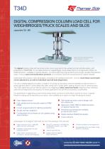 T34D Load cell Data sheet