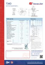 T34D Load cell Data sheet - 2