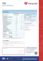 T85 Load cell Data sheet - 4