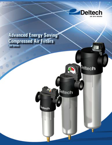 Advanced Energy Saving Compressed Air Filters - 300 Series