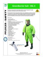 GreenBarrier BSL 4 Suit-1