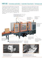 HM145 Automatic Hor melt case erector - 3