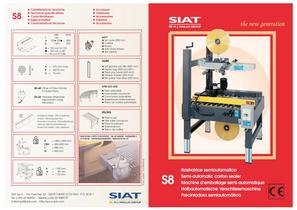 Siat - Semi-automatic carton sealer (it,en,fr,de,es) - 1