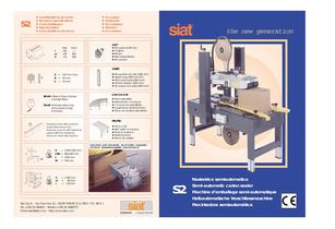 Siat - Semi-automatic carton sealer (it,en,fr,de,es) - 2