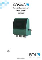 ISOMAG MV210 converter for electromagnetic flow meters