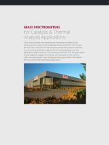 Mass Spectrometers for Catalysis and Thermal Analysis-2