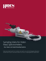 Sampling Inlets Brochure - 1