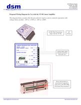 Wiring Diagram for Use with the VF-90 Piezo Amplifier - 1