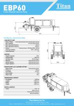 EBP60 Trailer-Mounted Concrete Pump-2