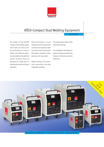 KÖCO-Compact Stud Welding Equipment ELOTOP