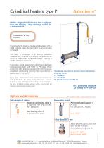 Galvatherm - Cylindrical immersion heater - Type P-1