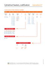 Galvatherm - Cylindrical immersion heater - Type R-3