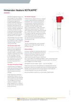 Immersion Heaters ROTKAPPE®