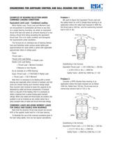 ENGINEERING FOR AIRFRAME CONTROL AND BALL BEARING ROD ENDS - 6