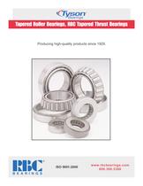 Tyson Tapered Roller Bearings and RBC Tapered Roller Thrust Bearings - 1