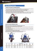 HK-8U Section automatic welding tractor with two torch holder and HK-8SS-N None blind area angle and no dead side end welding carriage tractor - 1