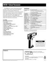 The INF200 Infra-red thermometer - 2