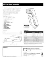 Infra-red Thermometer INF151 - 2