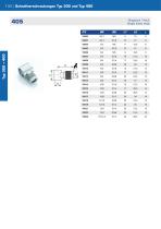 Push-on fittings  Type 300 and 400-14