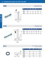 Push-on fittings  Type 300 and 400-16
