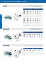 Push-on fittings  Type 300 and 400-6