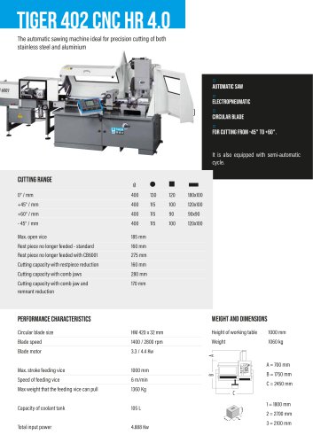 TIGER 402 CNC HR 4.0