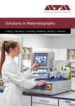 Solutions for Materialography - 1