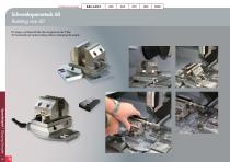 Special Solutions for Cutting – clamping tools and additional features for Brillant - 18