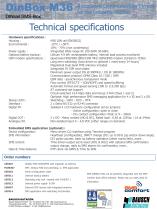 Datasheet DINBox_M36 - 2