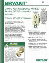 Ground Fault Receptacles - 1