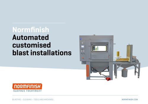 Normfinish Automated customised blast installations