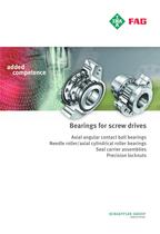 Bearings for screw drives - 1