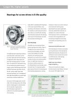 Bearings for Screw Drives in X-life Quality - 2