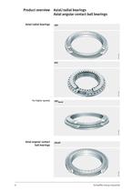 High precision bearings for combined loads - 7