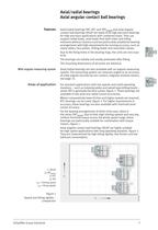 High precision bearings for combined loads - 8