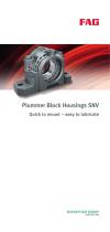 Plummer Block Housings SNV Quick to mount ? easy to lubricate - 1