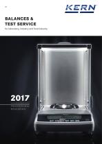 Balances & Test Service 2017-1