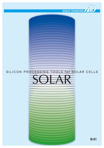 Silicon Processing Tools  for Solar Cells